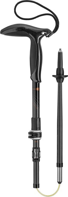 LEKI Legend Series Micro планински палки, природен въглерод-черни-меден, 85 - 100 cm