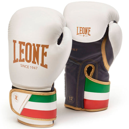 LEONE ITALY '47 боксови ръкавици, бели