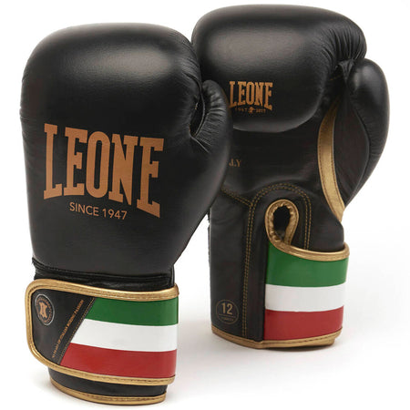 LEONE ITALY'47 боксови ръкавици, черни