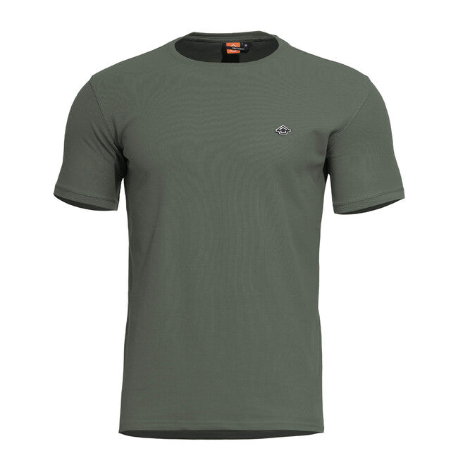 Pentagon Levantes Crewneck тениска мъжка, камуфлажно зелено