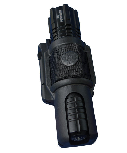 ESP LH-04 въртящ се калъф пластмасов, черен