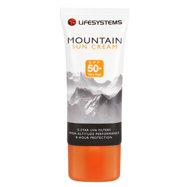 Lifesystems Mountain защита срещу слънчево лъчение Sun кремаво SPF50+, 50 ml