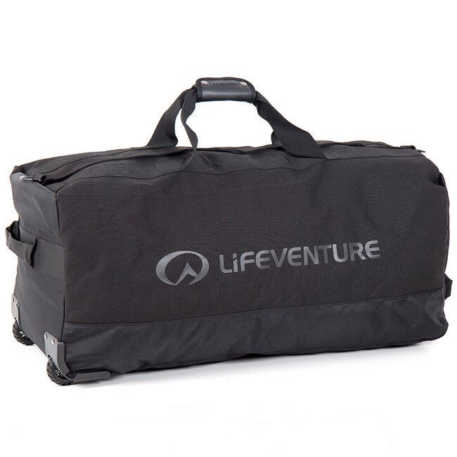 Lifeventure пътна чанта с колелца 120 л, черна