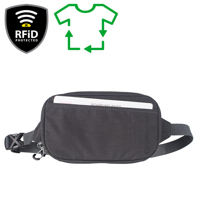 Lifeventure RFiD перфериен калъф за документи, сив