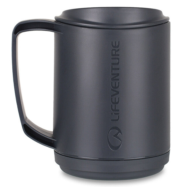 Lifeventure Ellipse изолирано канче 350 ml Insulated Mug, графитено