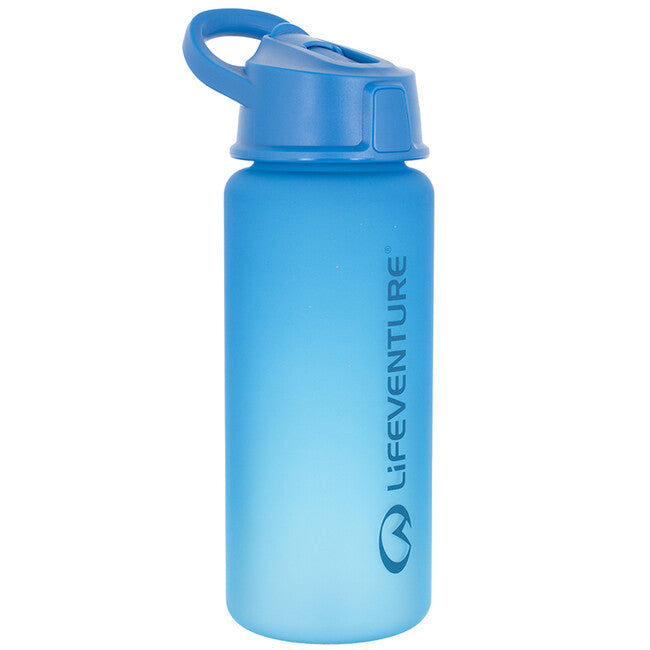 Lifeventure Flip-Top Water Bottle бутилка със сламка 750 ml, синя