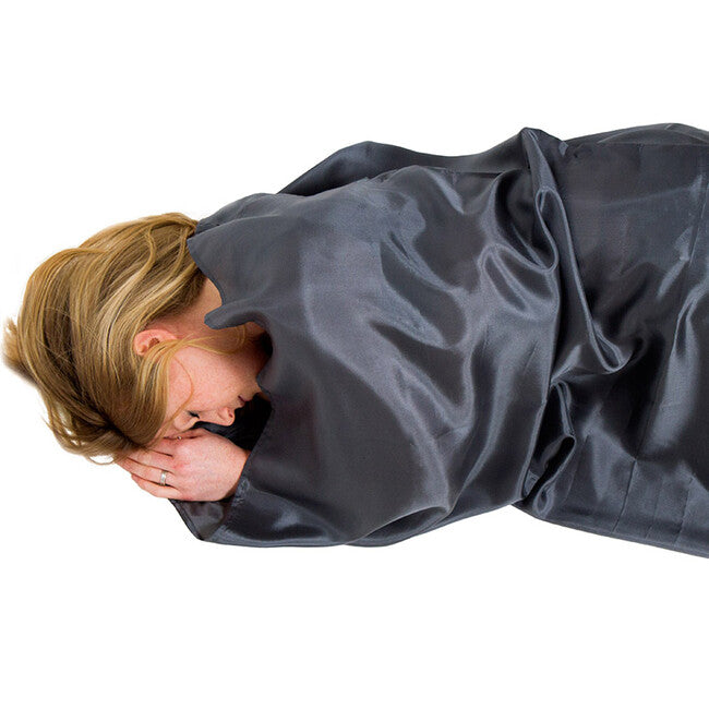 Lifeventure Silk Sleeping Bag Liner копринена вложка за спален чувал, сива