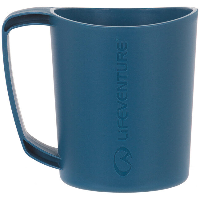 Lifeventure Ellipse Big Mug канче 450 ml, морско синьо