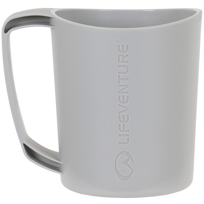 Lifeventure Ellipse Big Mug канче 450 ml, светлосив