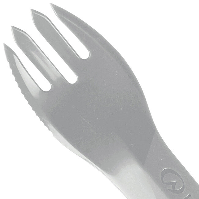 Lifeventure Ellipse Spork прибор пластичен, светлосив