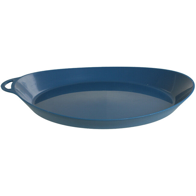 Lifeventure Ellipse Plate пластмасова чиния, морско синьо