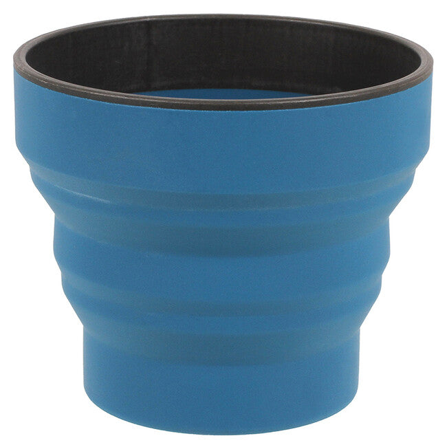 Lifeventure Ellipse Flexi Mug силиконов сгъваемо канче 350 ml, тъмносиньо