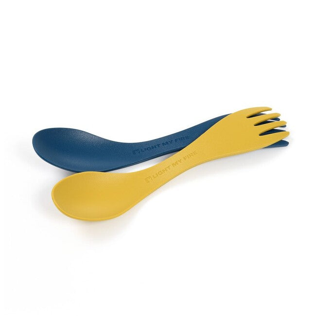 LIGHT MY FIRE Spork малка многофункционална лъжица 2бр., синя/розова