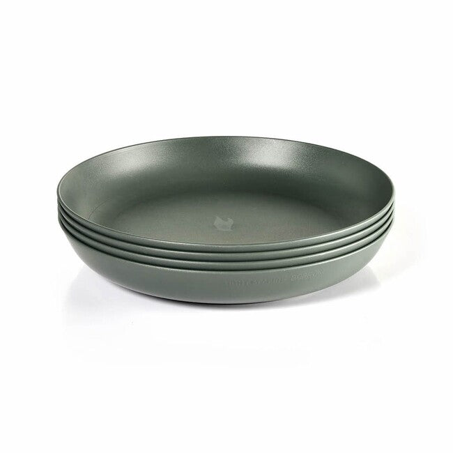 LIGHT MY FIRE RamenPlate комплект биопластични чинии 4бр., зелена