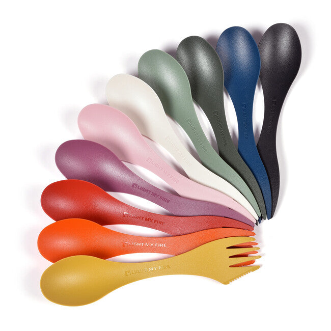 LIGHT MY FIRE Spork оригинален комплект многофункционални лъжици 10 бр., цветни