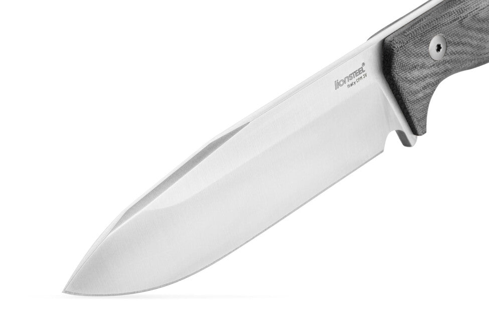 Lionsteel T6 дълга дийка с дръжка от микарта CVB CPM 3V