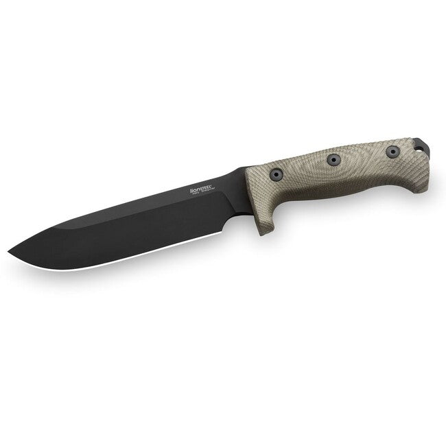 Lionsteel M7B CVG кама за приключения с черно острие