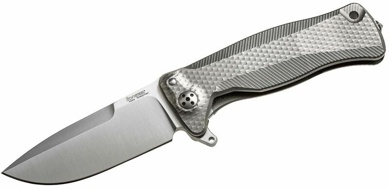 Lionsteel SR11 G комфортен джобен нож с твърд титанов рам