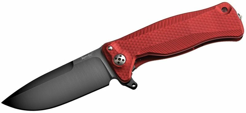 Lionsteel SR11A джобен нож комфортен с твърд титанов рамкер RB