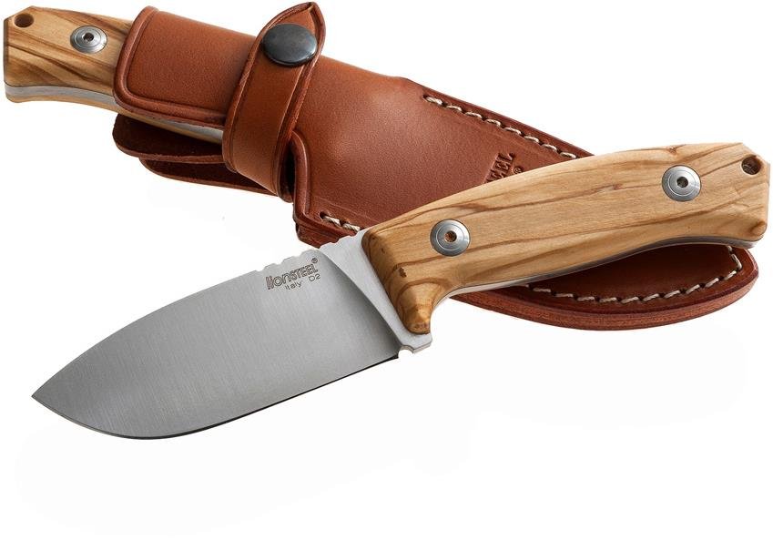 Lionsteel M2 UL компактен нож с острие от стомана D2