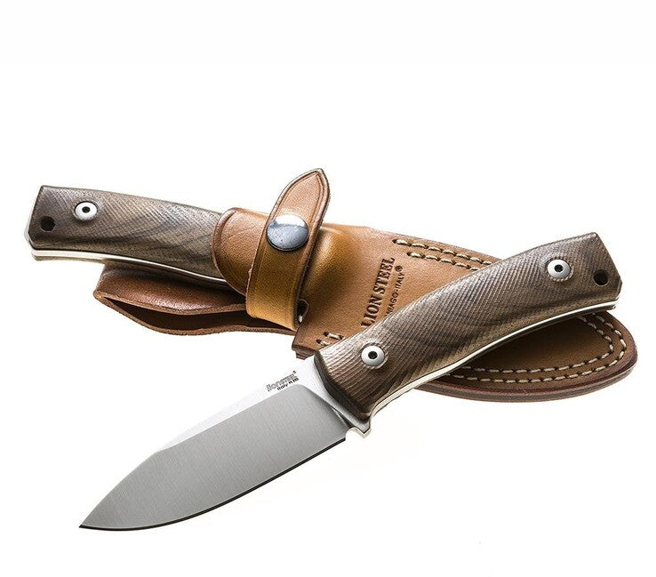 Lionsteel M4 компактна кама с острие от стомана M390 WN