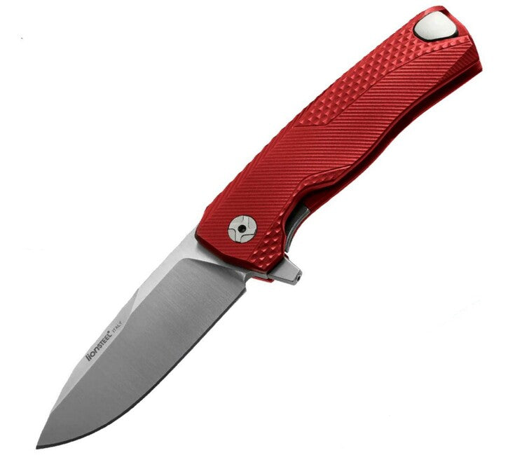 Lionsteel ROK A RS луксозен джобен нож с дръжка от масивен алуминий