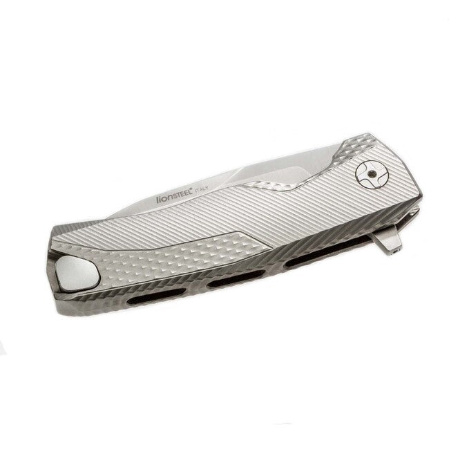 Lionsteel ROK G луксозен джобен нож с дръжка от масивен титан