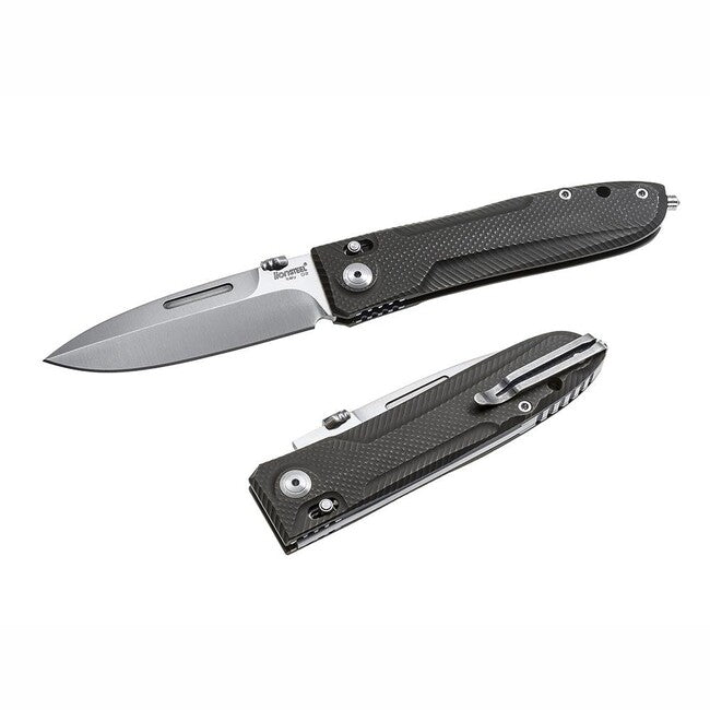 Lionsteel Big Daghetta масивен джобен нож със върхова стомана D2 острие от върхова стомана, 8710 GY