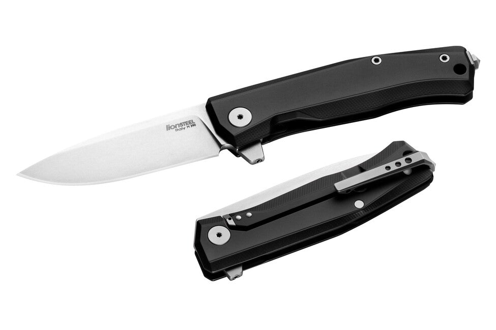 Lionsteel Myto MT01A BS хайтек EDC сгъваемо острие нож с острие от стомана, стомана M390