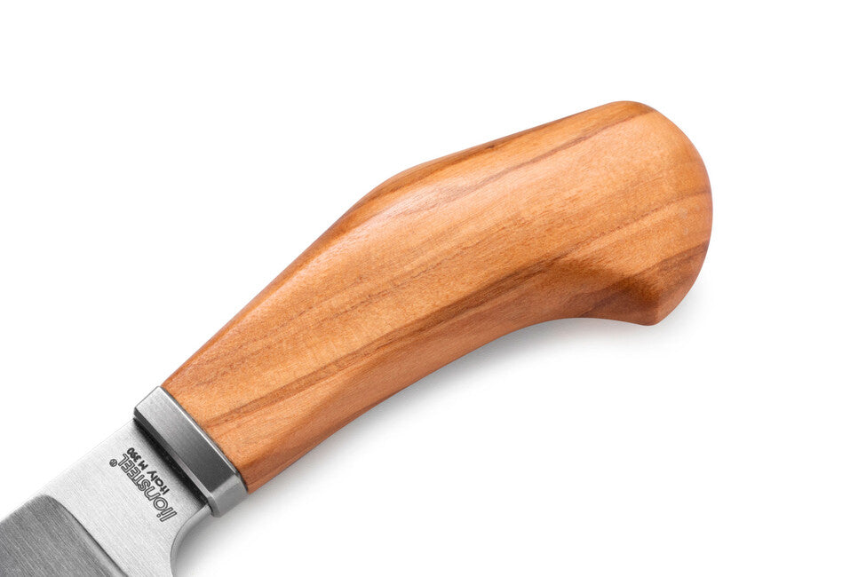 Lionsteel WILLY WL1 UL нож с твърдо острие с дръжка от маслинено дърво