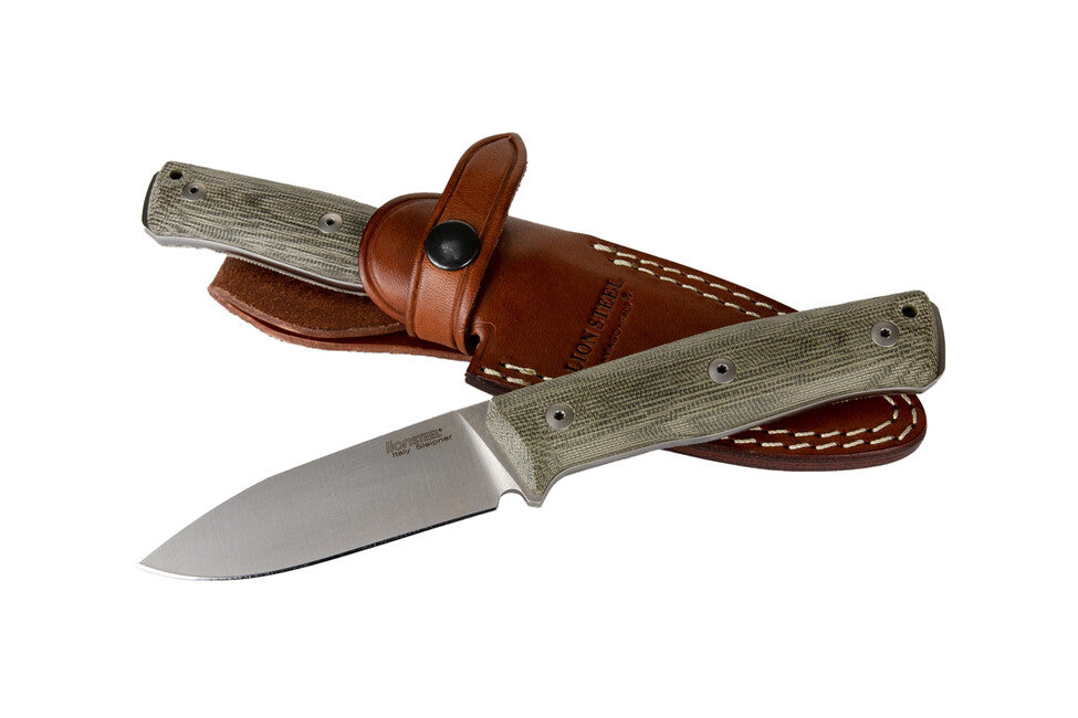Lionsteel B35 CVG нож бушкрафт с фиксиран клинок от стомана Sleipner тип