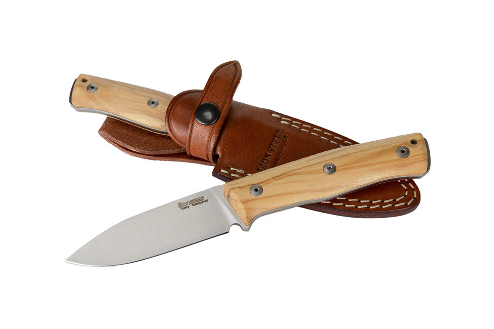 Lionsteel B35 UL нож тип бушкрафт със твърдо острие от стомана Sleipner