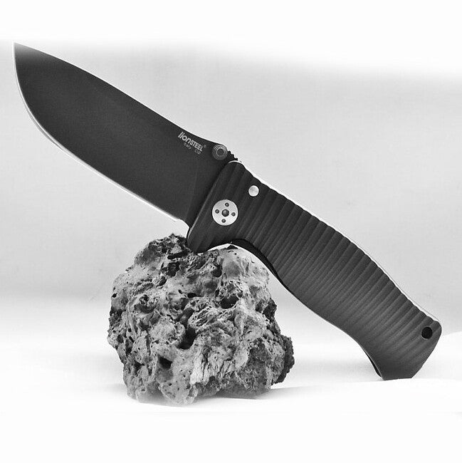 Lionsteel SR1A мощен джобен нож с чернена острие, BB