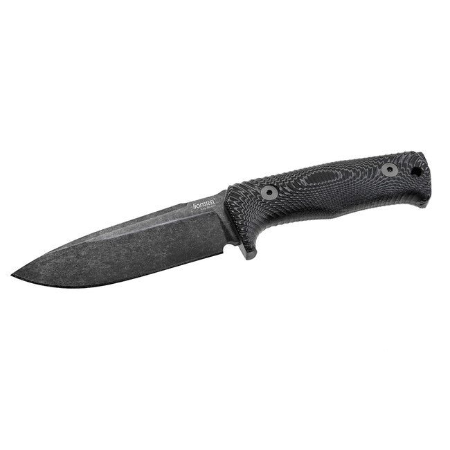 Lionsteel T5B MI средно дълъг нож с дръжка от микарта