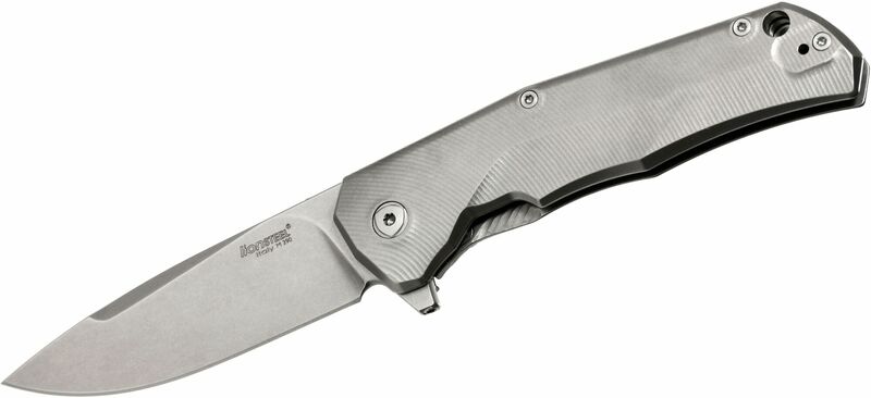 Lionsteel TRE джобен нож с острие, много прочен, M390, BL