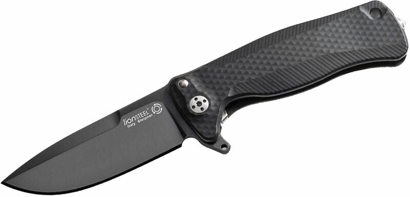 Lionsteel SR22A джобен нож с острие от стомана Sleipner BB, много здрав