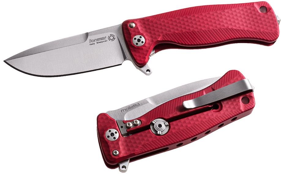 Lionsteel SR22A джобен нож Sleipner с много мощна острие от стомана RS