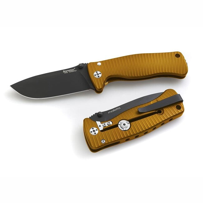 Lionsteel SR2A OB джобен нож с острие от стомана Sleipner, много устойчив