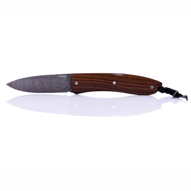 Lionsteel Opera джобен нож с острие от дамаскинска стомана 8800D-CB