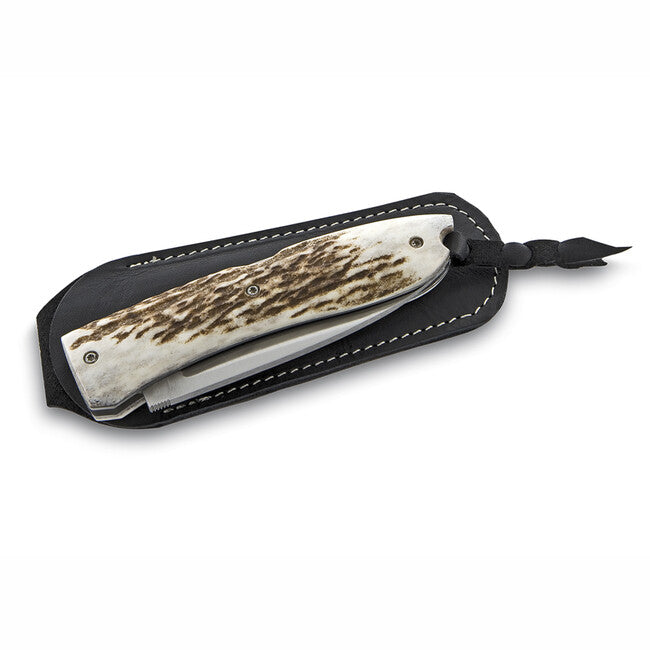Lionsteel Opera джобен нож с острие от дамаска стомана 8800D-CE