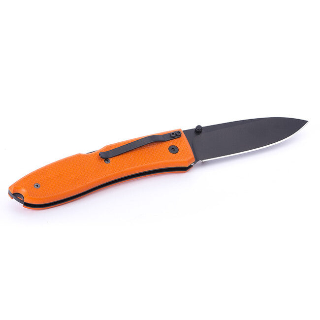 Lionsteel Big Opera джобен нож с дръжка от материал G10, 8810B OR USA