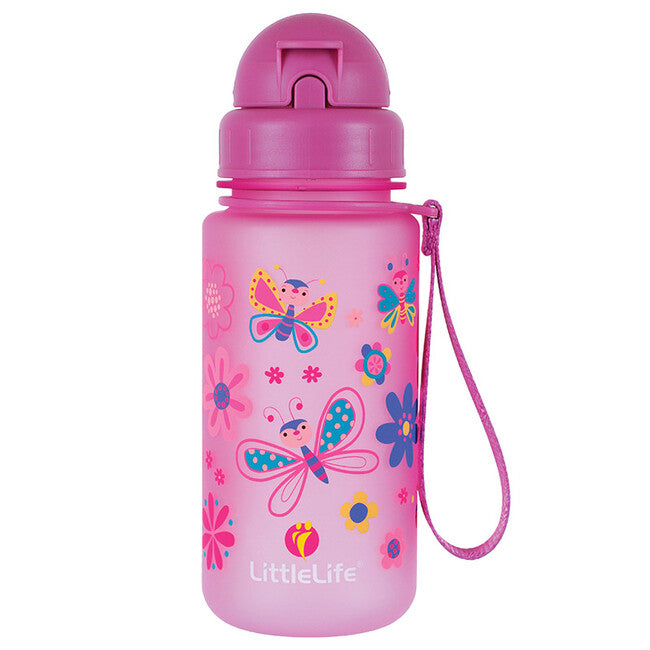LittleLife бутилка детска за вода, пеперуди, 400ml