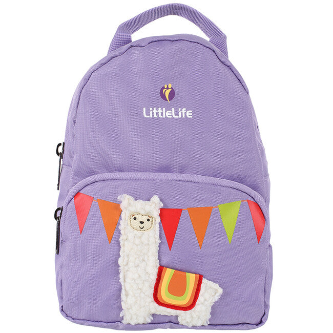 LittleLife раница детска с мотив лама 2L