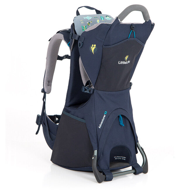 LittleLife Adventurer S3 туристически носач за деца, син