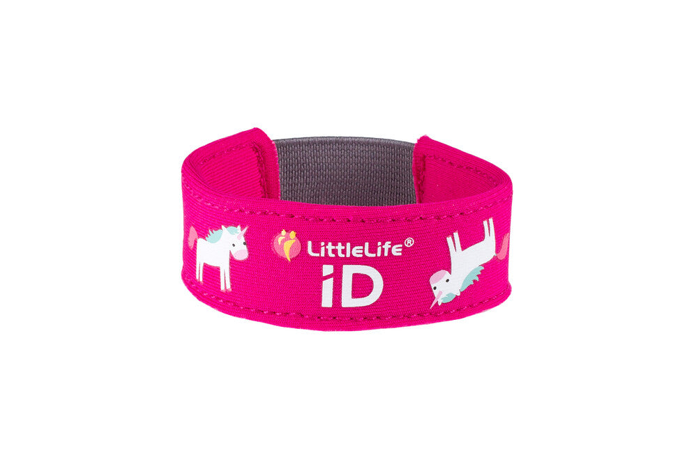 LittleLife iD Strap ID безопасен браслет детски Еднорог