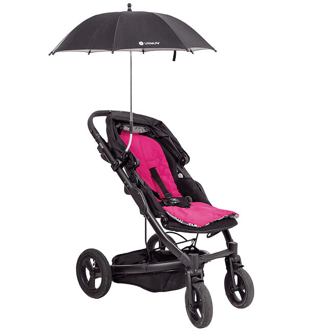 LittleLife чадър за детска количка, черна