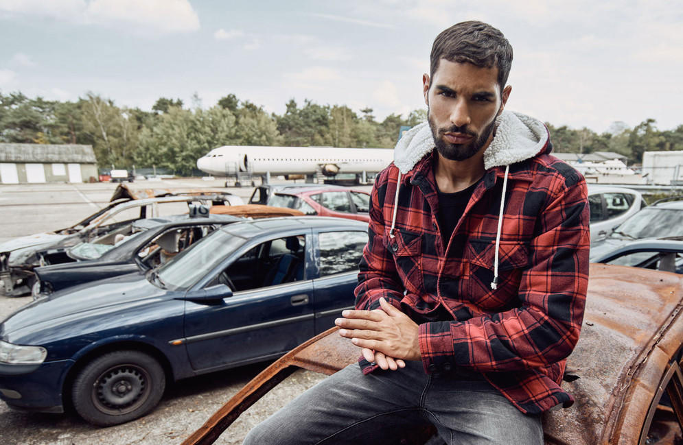Brandit Lumberjacket яке с качулка