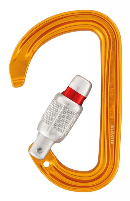 Petzl SM'D карабина Screw-Lock със винтова поистка, сребристо
