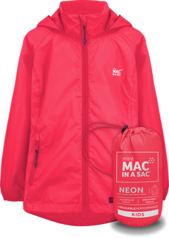 Mac in a Sac Origin 2 Kids kids' waterproof jacket, watermelon