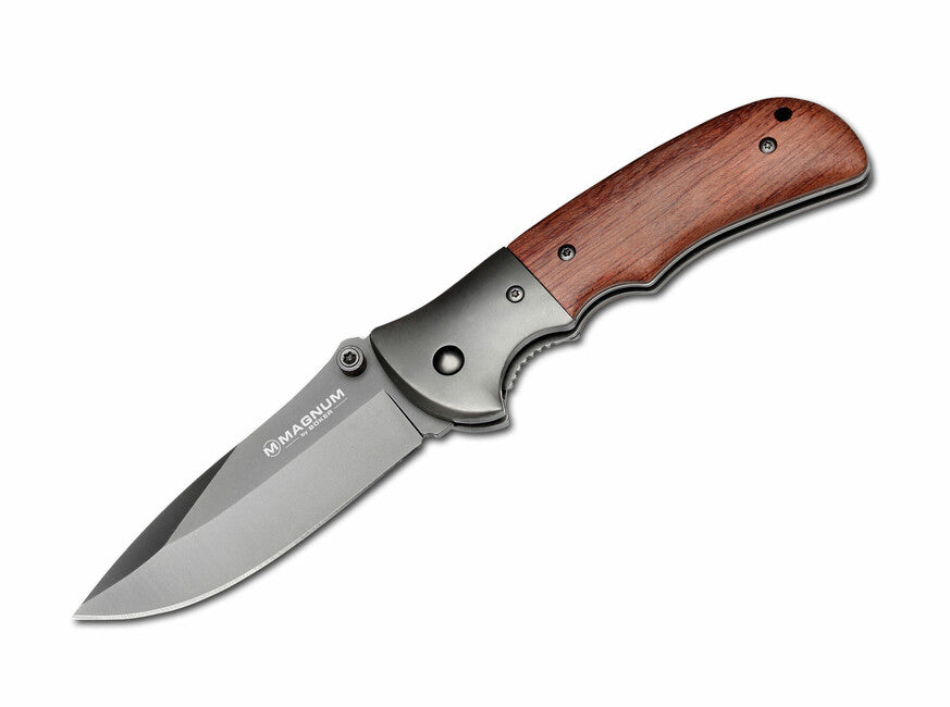 BÖKER® Magnum Co-Operator джобен нож 8,7 см, дърво, неръждаема стомана